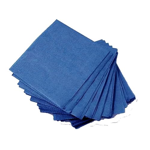 kit descartável festa com pratinho copo garfo e guardanapo para até 50 pessoas (Azul)