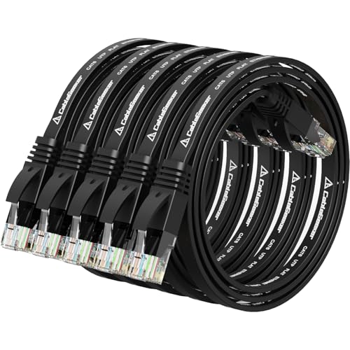 The Science Of CableGeeker Cat 6 Flat Ethernet Cable 1ft 5Pack 10: A Review