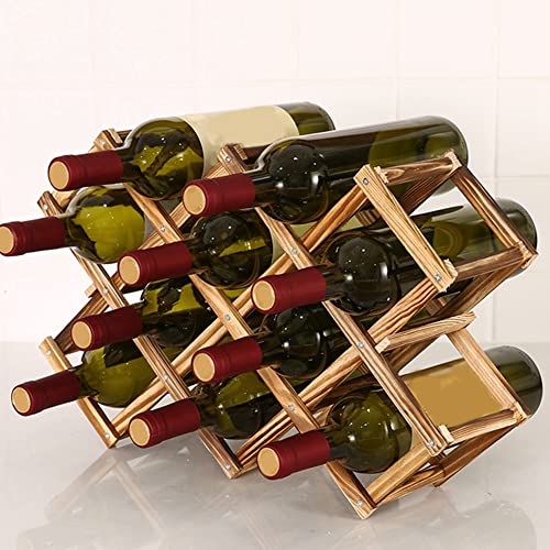 Soporte de Vino de Madera para 10 Botellas miniatura 6