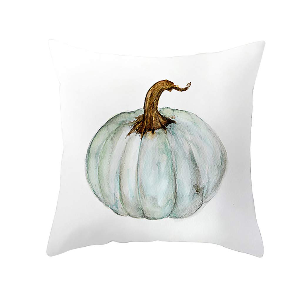 Veepola Halloween Pillow Covers, 18 X 18 Halloween Throw Pillow Covers Decorative Throw Pillow Case Square Cushion Cover Sofa Indoor Home Décor