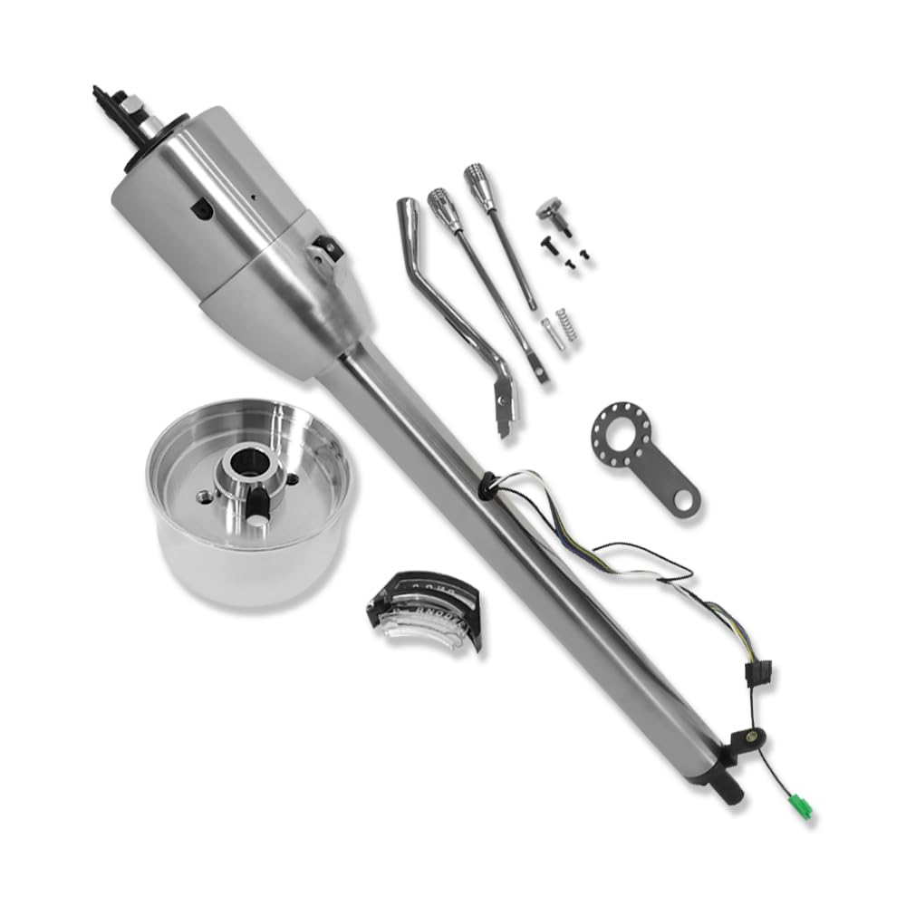 GM 30" Floor Shift Tilt Auto Steering Column Stainless Steel