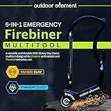 Zoom IMG-1 outdoor element carabiner firebiner edc