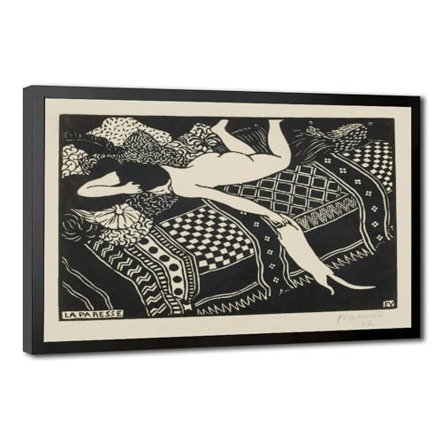 Poster Félix Vallotton Laziness, une idée cadeau idéale pour amateurs d'art moderne