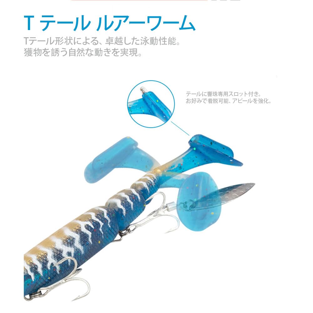 Amazon.co.jp: Kelain ジョルティ ワーム ブルーブルー ジョルティ
