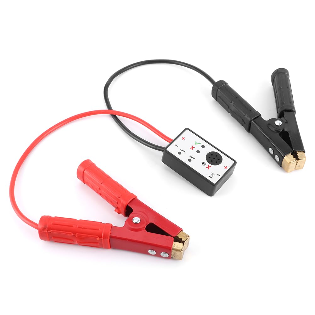Keenso - Protector de sobretensiones para Coche Rectangular de Metal, 12 V/24 V, 150 mm, Protege el Equipo electrónico Durante la Soldadura o el Arranque