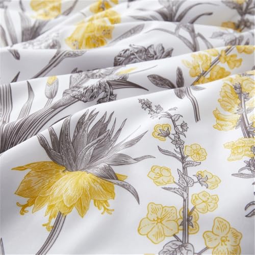 Parure de lit imprimé floral 100% polyester microfibre réversible 260x220 - 5