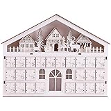 24 Cajones de madera numerados para rellenar, ideales para, por ejemplo, pequeñas joyas, dulces, chocolates u otros regalos para endulzar los días hasta la Navidad