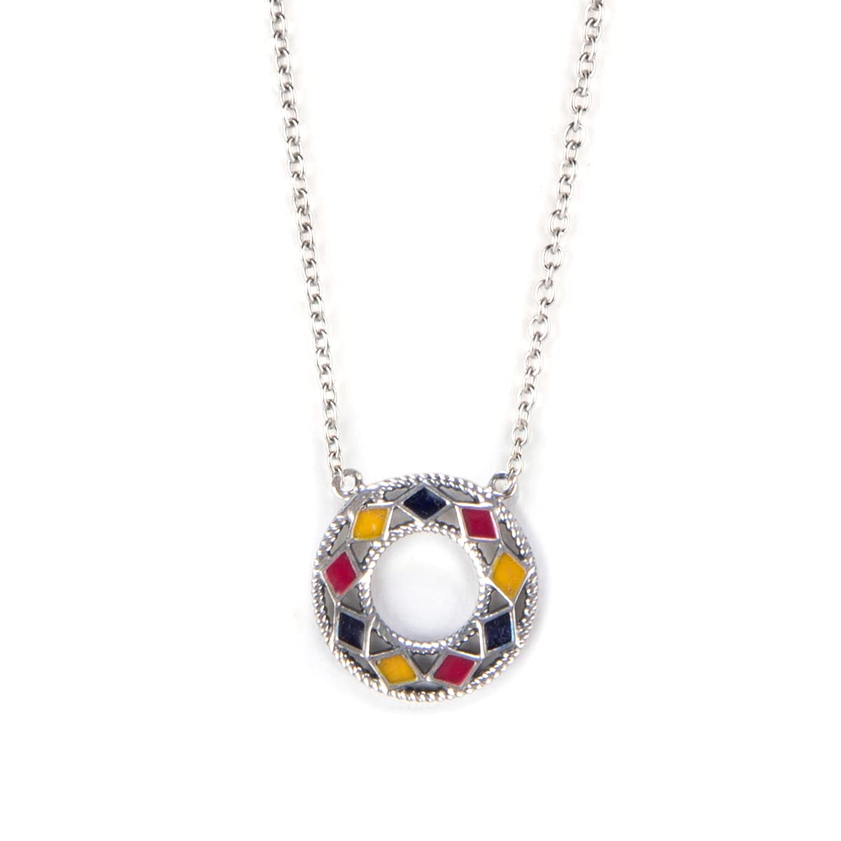 Shaya By Caratlane Chokti Pattern Necklace In 925 Silver For Women (B09Z6S5NHF) Amazon Price History, Amazon Price Tracker
