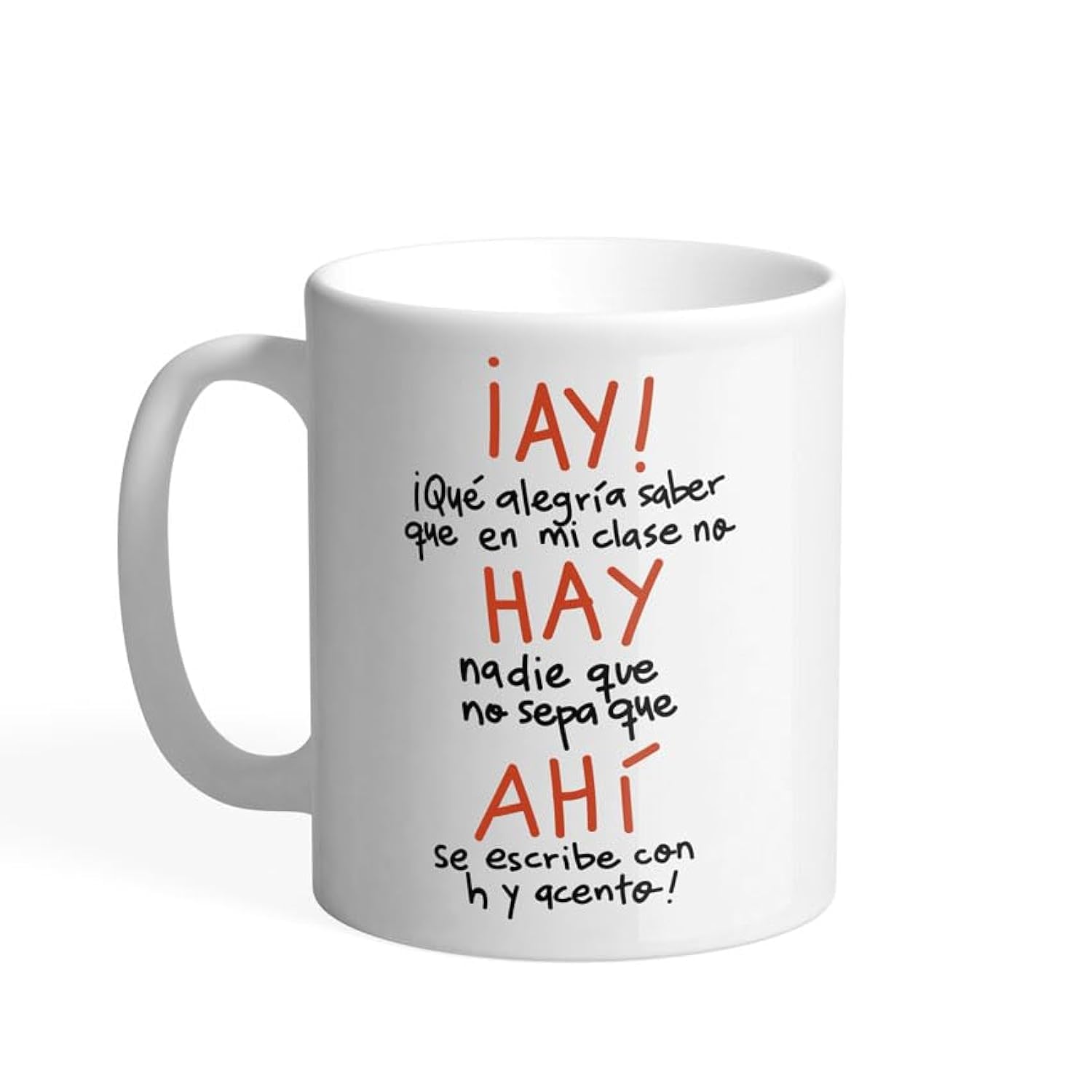 Pedrita Parker Coffee Mug for Teachers Original Breakfast Mug for Teachers - Oh, There is There