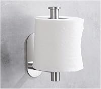 Vista 6 de Soporte de papel higiénico autoadhesivo de alta calidad grueso SUS304 de acero inoxidable a prueba de óxido, soporte para rollo de papel higiénico