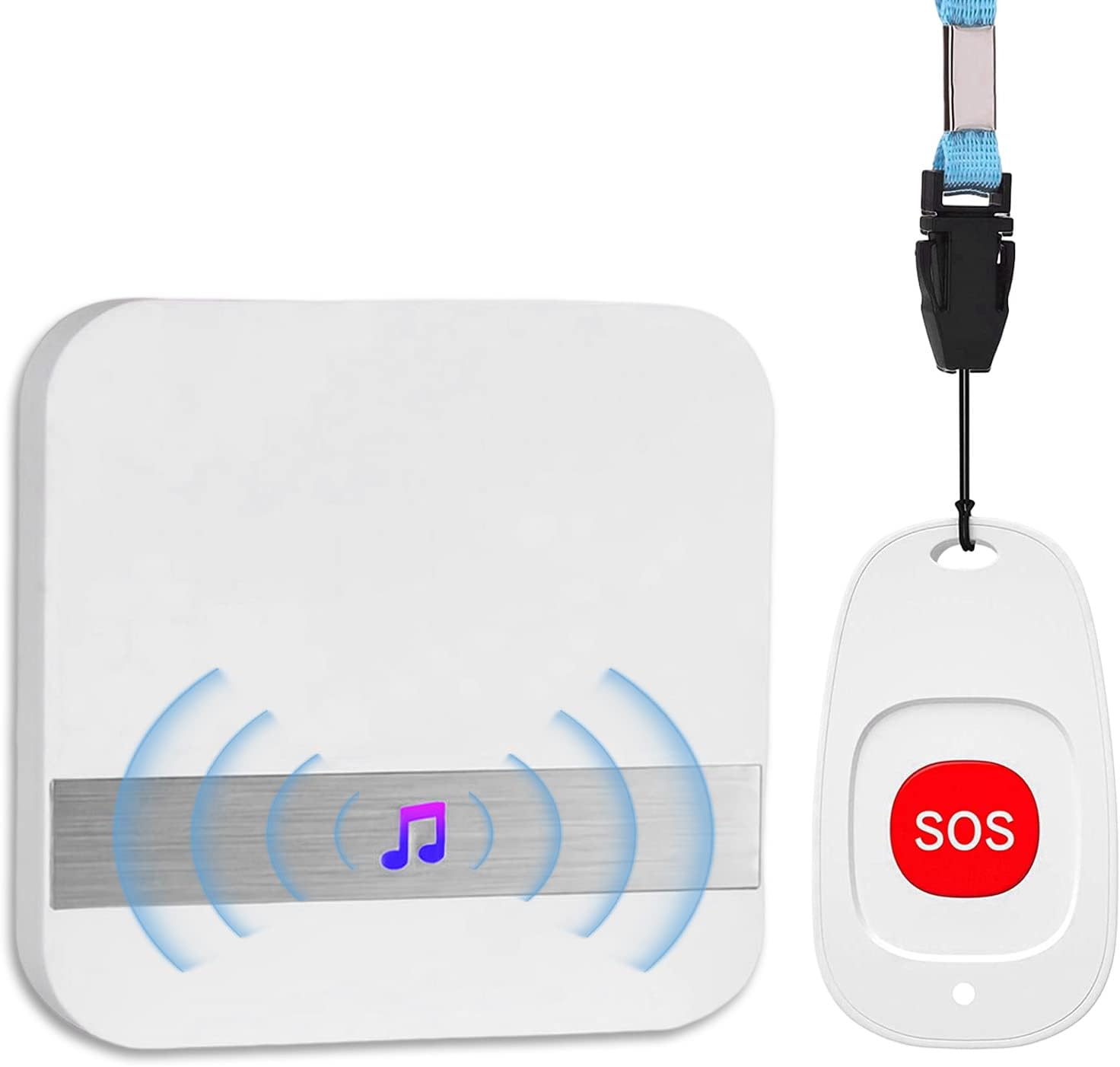 Amazon.com: Caregiver Pager Call Button: Smart Call System for Elderly ...