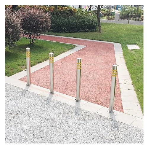 Evita invasiones de espacio con el poste de barrera de estacionamiento extraíble 2
