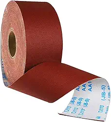 Rolo de lixa abrasivo ferramentas de polimento 1 m x 100 mm 100 grãos