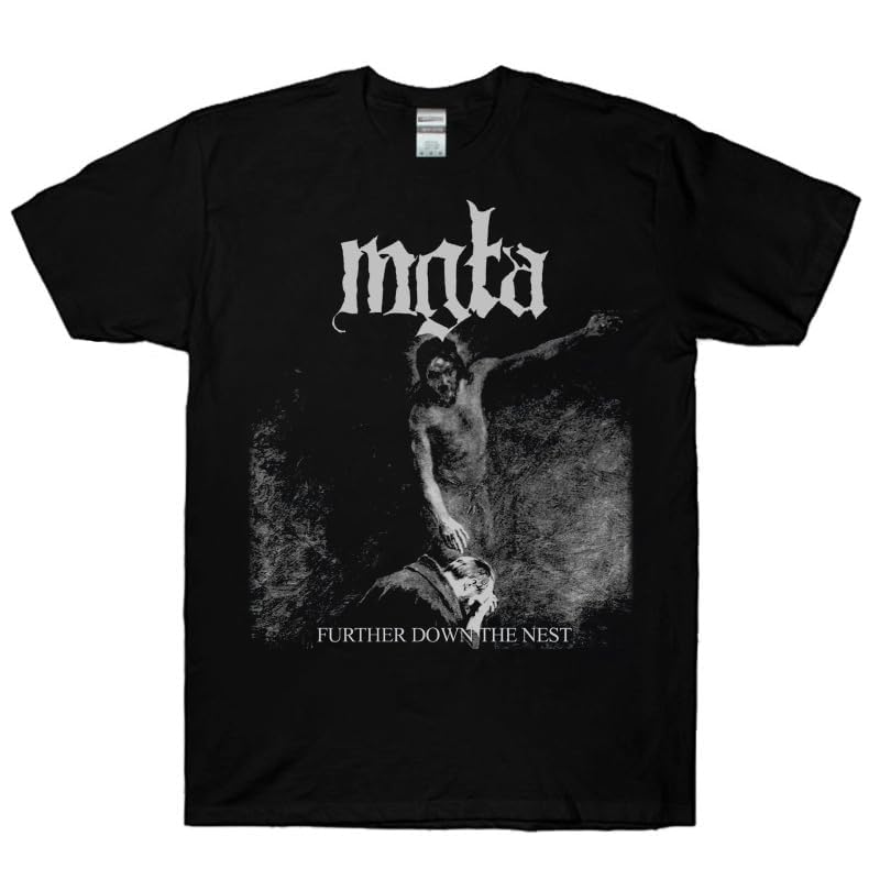 Mgla Further Down The Nest T-Shirt Black Fullsize S-5XL