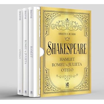 Capa do livro Biblioteca de Ouro - Shakespeare - Box com 3 Livros
