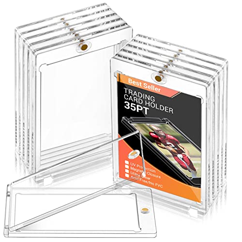 10x Ultra Pro 100-Count 2-Piece Standard Trading Card Storage Boxes - Clear Card Holder