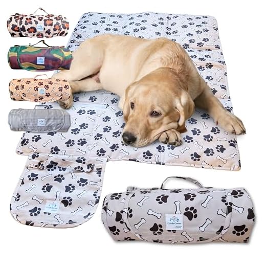 Portable Dog Travel Mat with Carry Handle