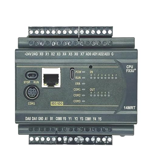 Régulateur FX3U-20MRT pour automatiser un capteur de poids et de niveau