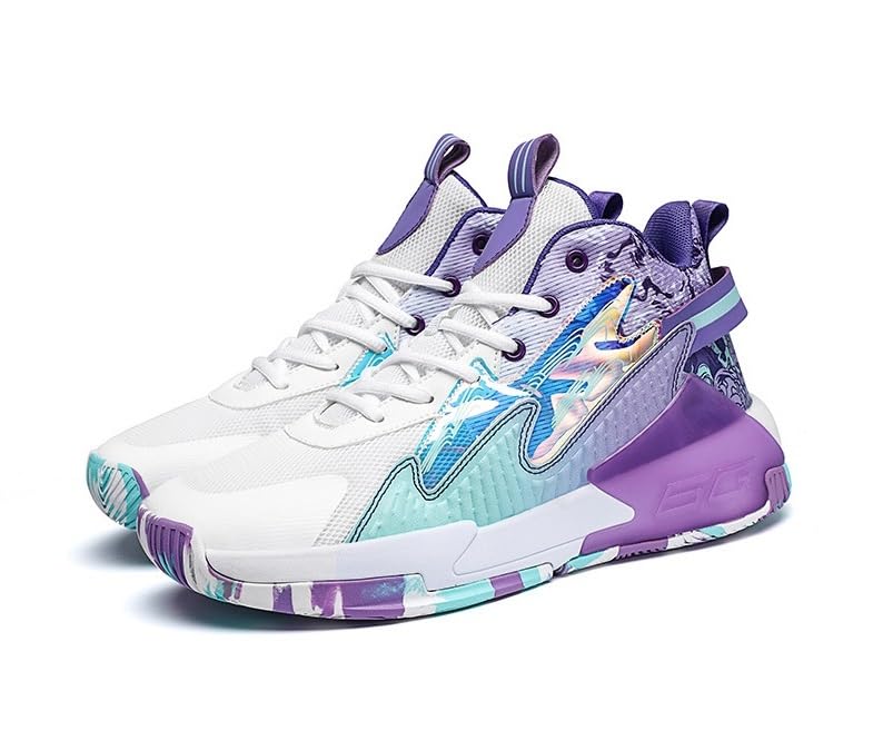 Zapatillas de baloncesto unisex y transpirables para entrenamiento en interiores y exteriores