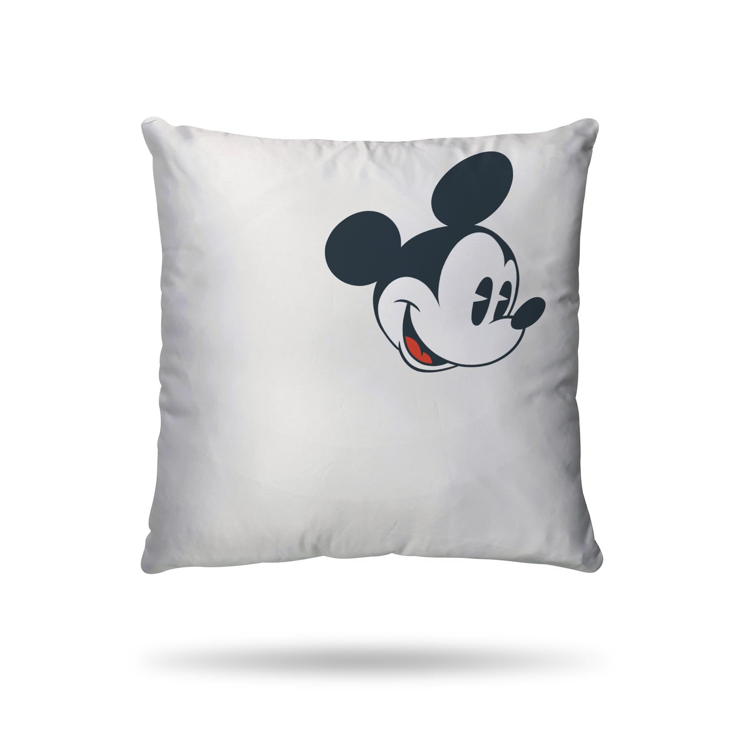 Disney - Housse de Couette Mickey et Minnie Paris Love - 220x240 cm + 2 taies d'oreiller 63x63 cm - 100% Coton - Ecru