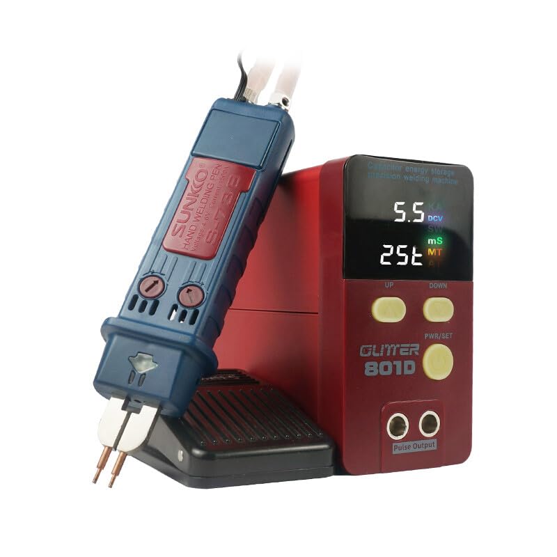 801D Automatic Spot Welder Storage Capacity Spot Welding Machine 12KW 1800A