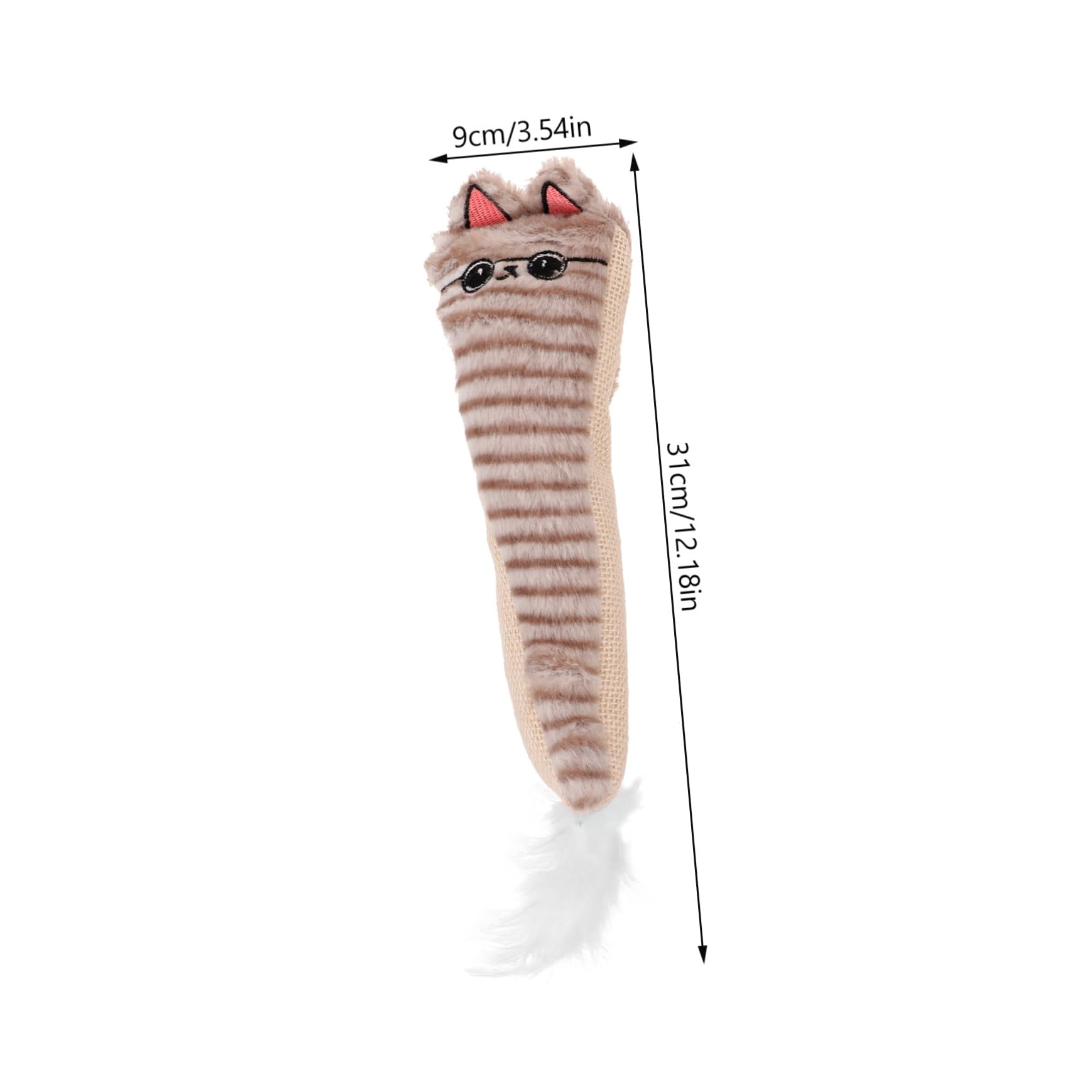 Jouet À Mâcher en Papier Sisal pour Chat Dintérieur