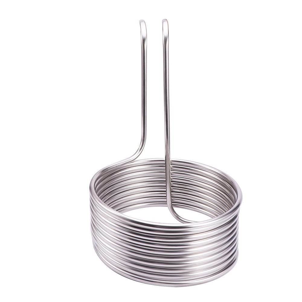 Tubo Enfriador En Espiral, 1 Unidad De 35 Cm, For Máquina De Elaboración De Vino, Enfriador De Mosto De Barra, Espiral For Elaboración Casera, Suministros De Cocina, Serpentín De Enfriamiento De Cerve