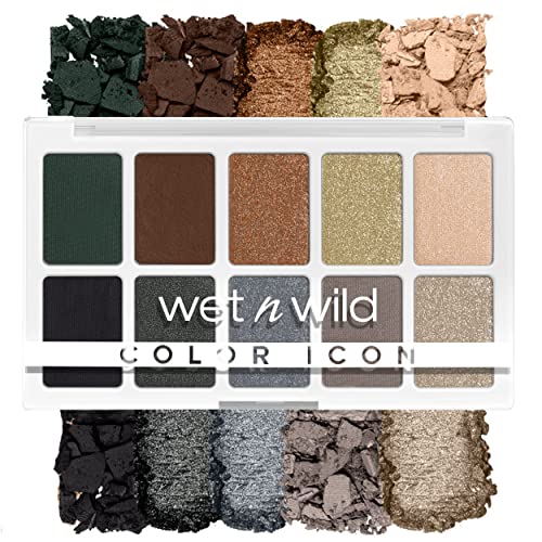 Wet N Wild Wet N Wild 10-Pan Eyeshadow Palette Lights-off 12g – Image 2