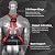 DCM SH-422010 Full Body Standard Construction Safety Harness Kit with Single Hook Shock Absorbing Lanyard, Fall Protection Universal Harnesses for Working Roofing Climbing (Harness + Lanyard)