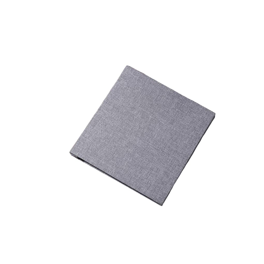 40 cm lniany album fotograficzny DIY zdjęcia ślubne książki 20 stron samoprzylepne zdjęcia scrapbooking książka pamięciowa kochanek szara/biała strona