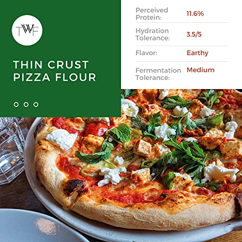 TWF Pizza Flour 1kg, (Flour 00 alternative) For Delicious Pizza
