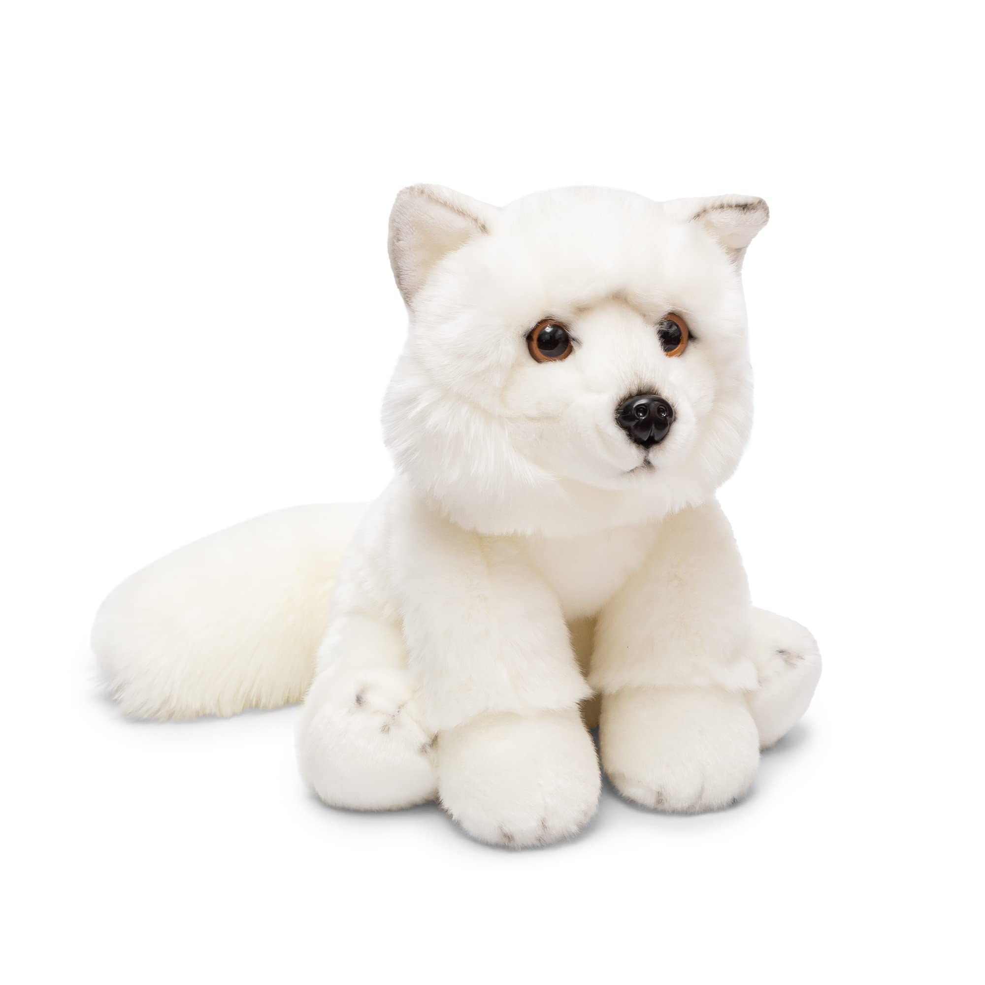 ANIMIGOS WORLD OF NATURE Tobar ARCTIC FOX Plush Toy, Assorted Colours, Medium