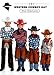 SGBETTER 6 Pack Kids Felt Cowboy Hats Western Cowgirl Hat with Adjustable Drawstring for Boys Girls Cowboy Theme Birthday Party (Multicolor)
