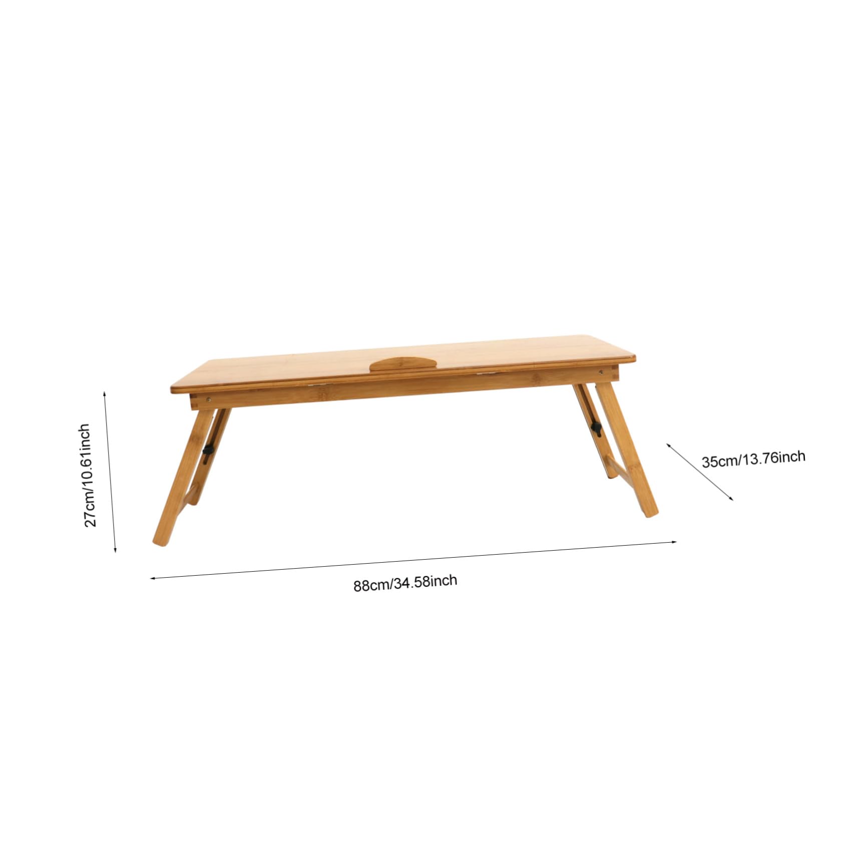 OFFSCH 1pc Bed Tray Table Legs for Studying and Breakfast Serving Multi-Functional Laptop Desk for Bed Couch and Floor Use Sturdy and Lightweight Design