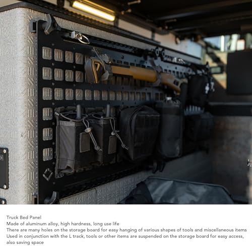 Panneau de Molle rigide pour dépôt de camion compatible L Track SIL - 4