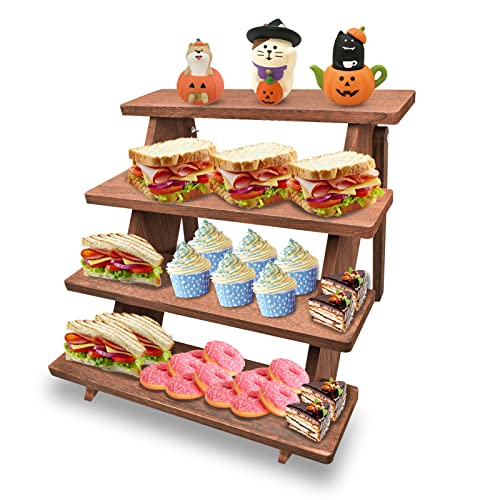 Supporto Cupcake Legno URBANOCITY Per Matrimoni E Feste - Alzata Torta Decorativa - Foto 8