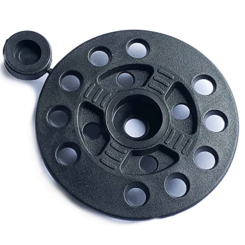 Unterlegscheiben 60mm / 100 Stück zur Fixierung und Unterstützung aller Arten von weichen bis mittleren Dämmplatten und Platten, Lastverteilung Cover