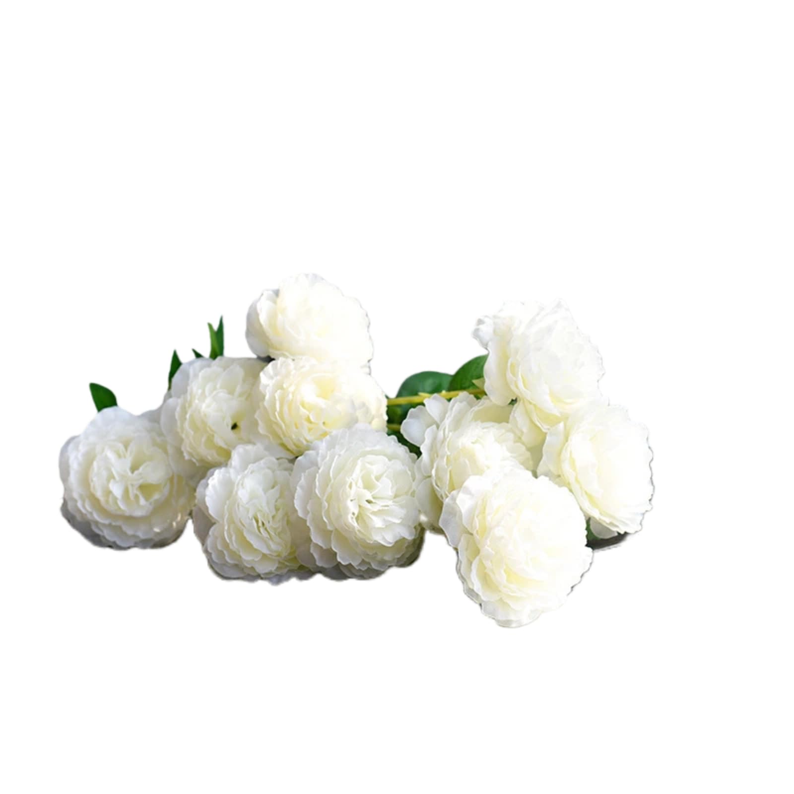 FCHXXDAD Simulated Peony Bouquet Festival Wedding Flower Branch Wall Decoration