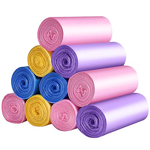High-quality Color Point Break Roll One-time Plastic Solid Bag Color Random Shipment Of 5 Rolls 100