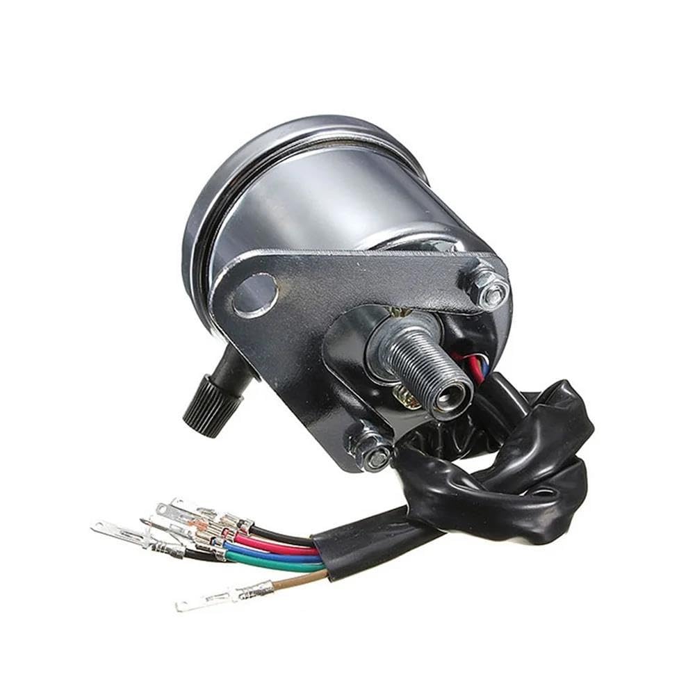 Velocímetro Motocicleta 12V Medidor Cuentakilómetros Dual