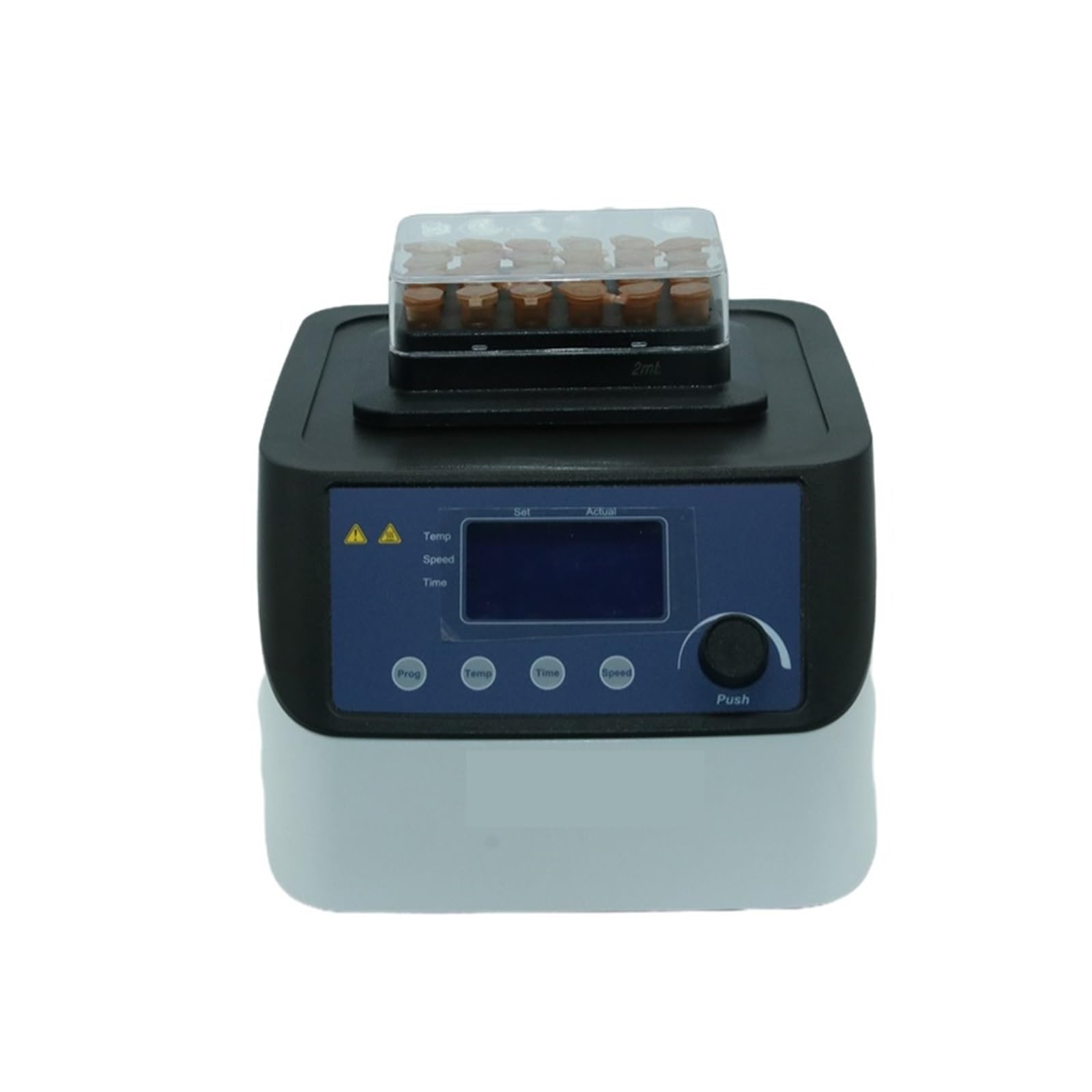 Agitador Orbital, Baño de metal termostático laboratorio con 1,5 ml, 2, bloque calefacción, refrigeración, mezcla, incubadora baño seco, LCD Digital(H100-pro)