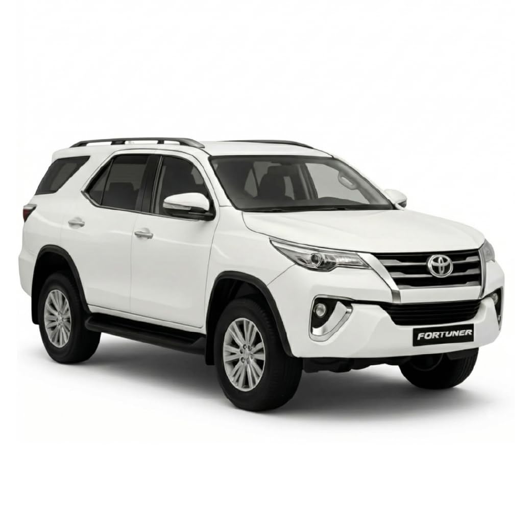 Pringo Fortuner Toy Car for Kids (White) – 1:36 Scale Diecast Metal SUV with Pull Back Action | Two Side Openable Doors | Light & Sound Effects | Model Car Toy for Boys & Girls 3+ Years-image-9