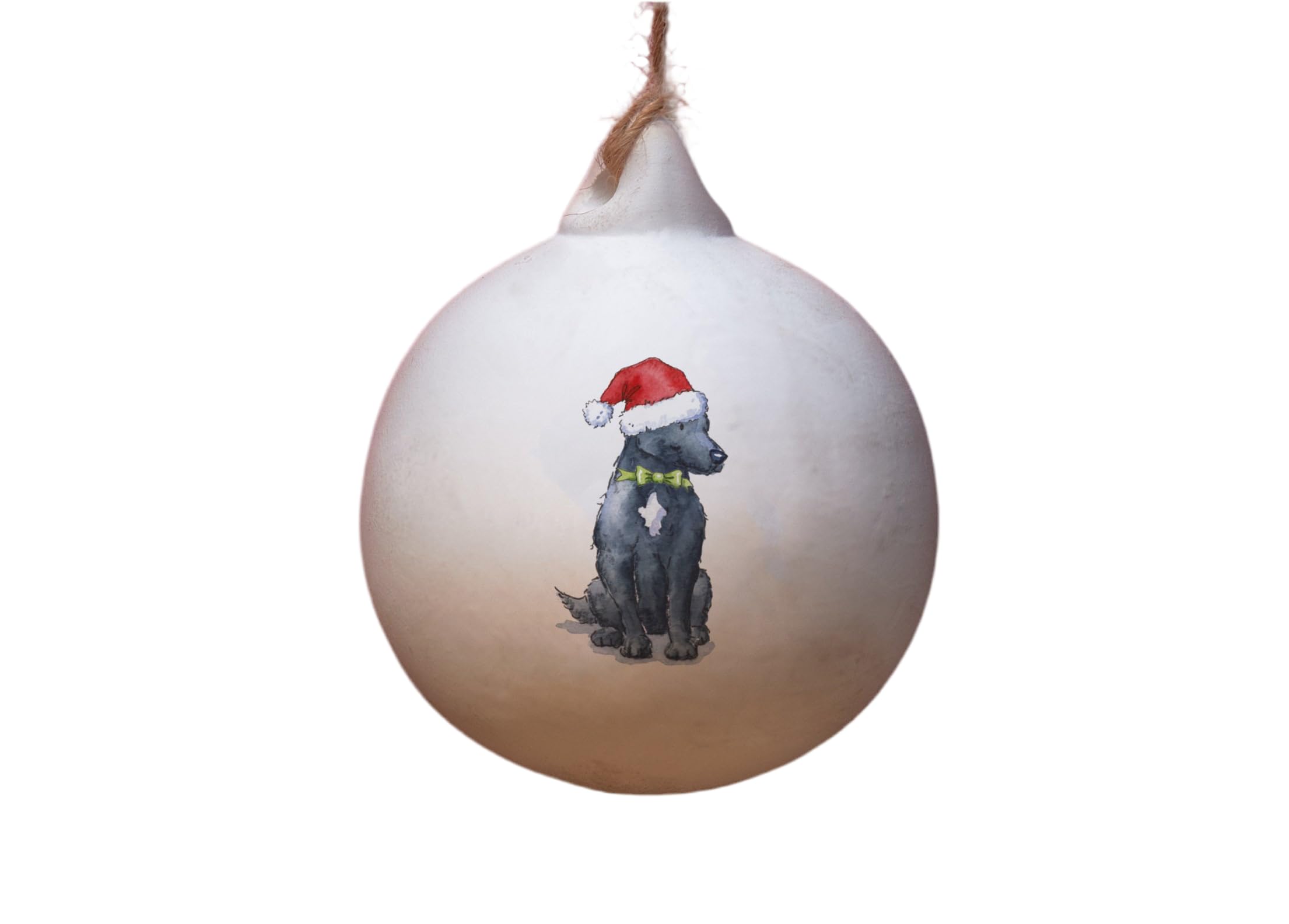 Image Industry Patterdale Ceramic Bauble - Tree Decoration - Christmas Decorations Dog Gift - Dog Lovers