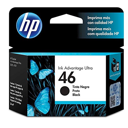 Cartucho Hp Original (46) Cz637al preto rendimento 1.500 páginas