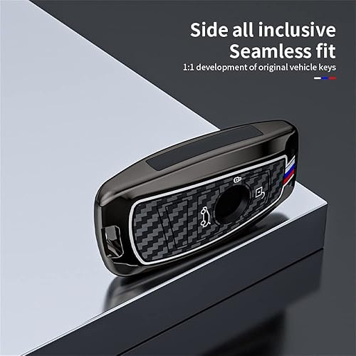 Miniatura 6 de Carcasa de aleación de zinc para llave de automóvil, compatible con BMW 1, 3, 4, 5, 6, 7 M, Series X1, X3, X4, M3, M4, M5, M6, GT3, GT5