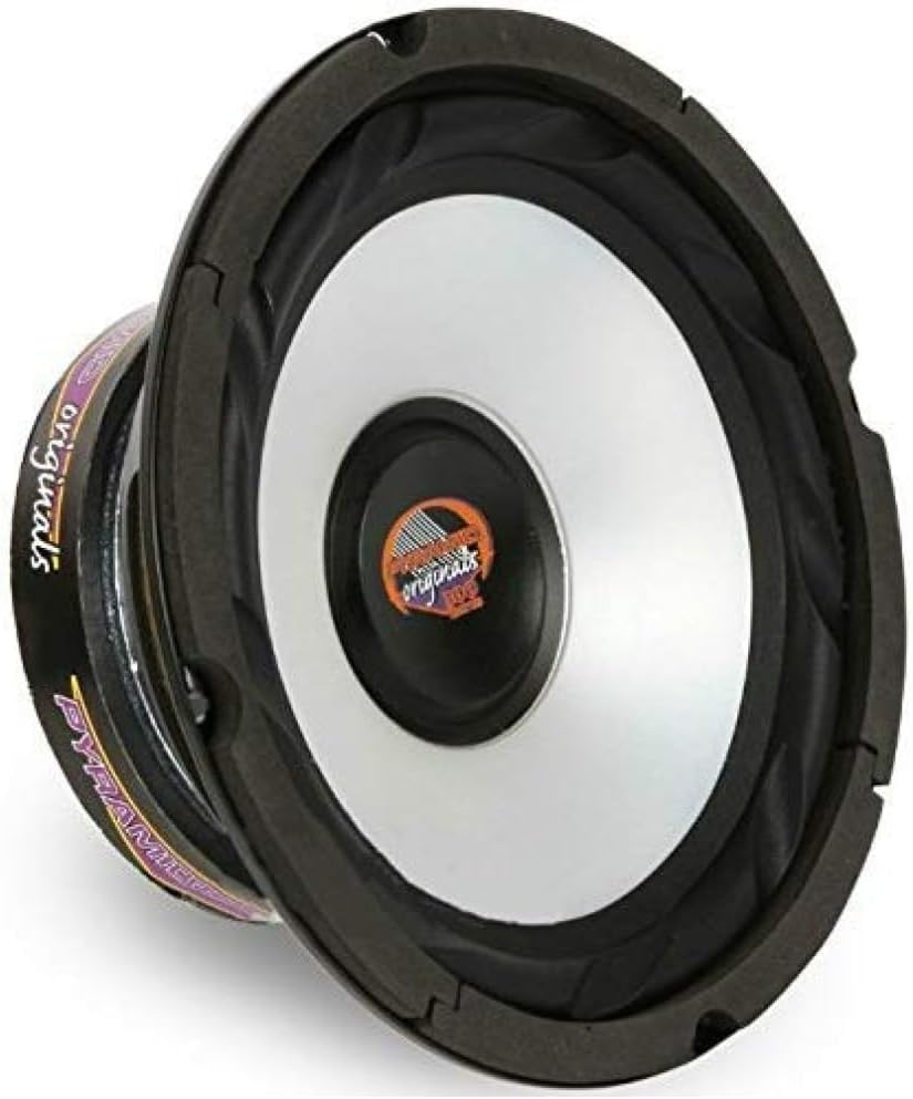 КОМПЛЕКТ ДЛЯ PYRAMID WX65X: 2 низкочастотных динамика с диффузорами диаметром 16,5 см (165 мм) (6,5 дюйма), мощность 150 Вт RMS и 300 Вт макс., сопротивление 4 Ом, для автомобилей, продаются парами