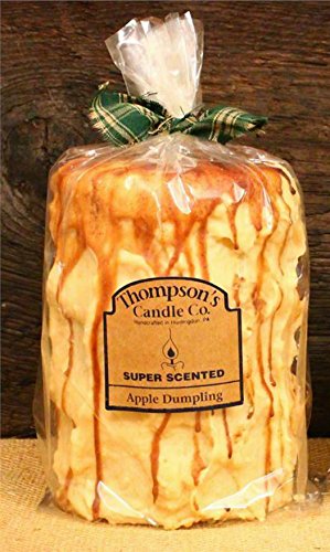 Thompson's Candle Co Super Scented Large (42 oz) Pillar 200 Hrs 