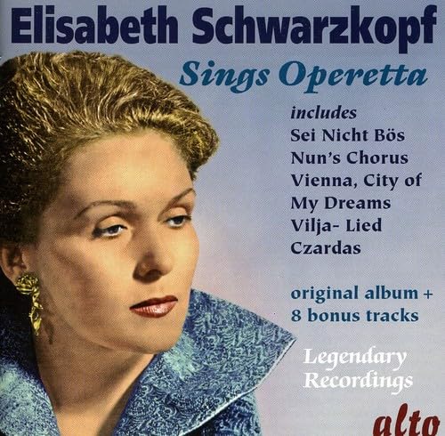Elisabeth Schwarzkopf Sings Operetta [Audio CD] VARIOUS ARTISTS