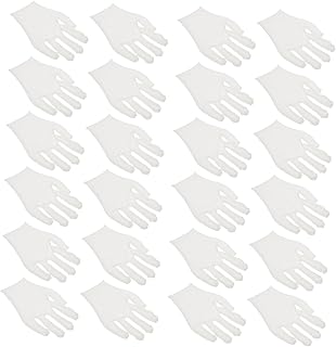 WOONEKY 12 Pares De Luvas Para Luvas De Trabalho Para Limpeza De Luvas De Proteção Luvas De Trabalho Luvas De Laboratório Luvas De Trabalho Quentes Luvas De Segurança Luvas De Algodão