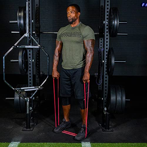 Image of SERIOUS STEEL FITNESS Assisted 41 inch Pull-Up Band, Resistance & Stretch, Powerlifting & Pull-up Assist Loop (Single Band)